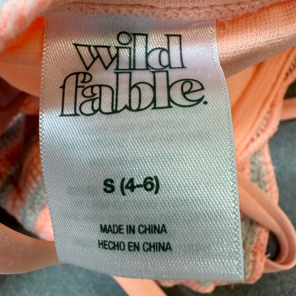 WILD FABLE BIKINI TOP- SMALL - Picture 2 of 2